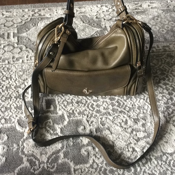 Studded satchel handbag - Picture 4 of 5